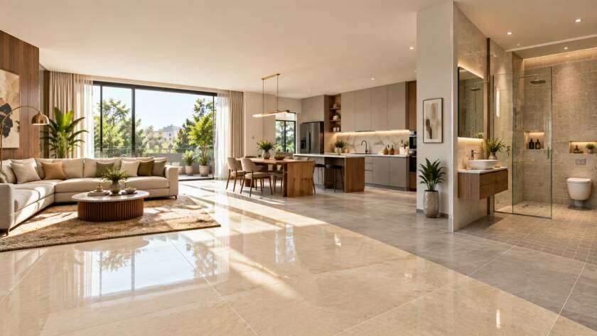 Best Tile Size for Every Room