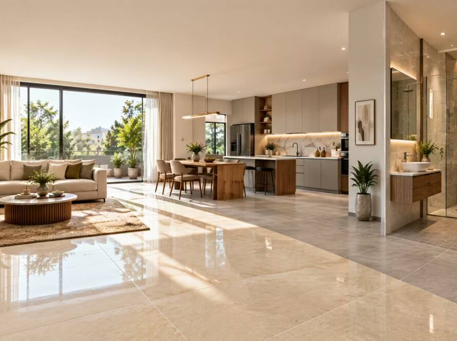 Best Tile Size for Every Room